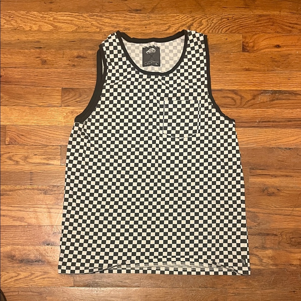 Vans Monochrome Checkered Tank Top